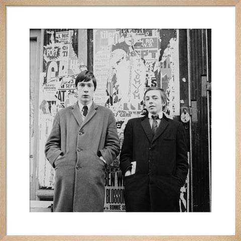 Two young men in Carnaby Street 1967