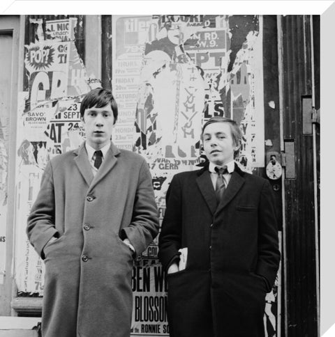 Two young men in Carnaby Street 1967
