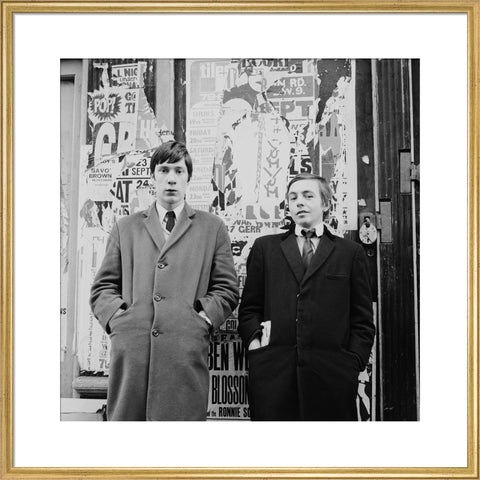 Two young men in Carnaby Street 1967