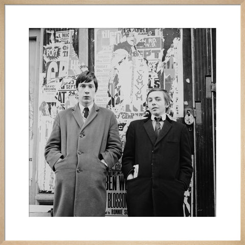 Two young men in Carnaby Street 1967