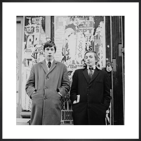 Two young men in Carnaby Street 1967