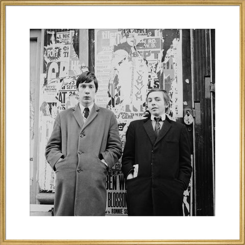 Two young men in Carnaby Street 1967