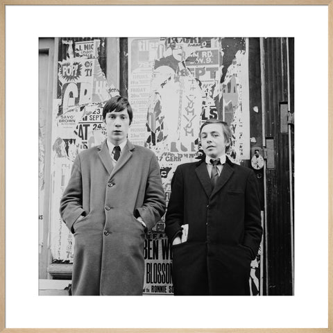 Two young men in Carnaby Street 1967
