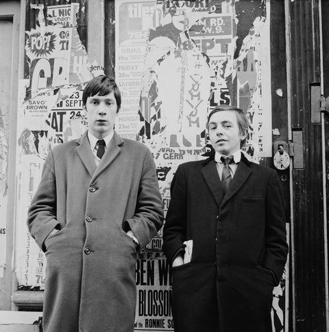 Two young men in Carnaby Street 1967