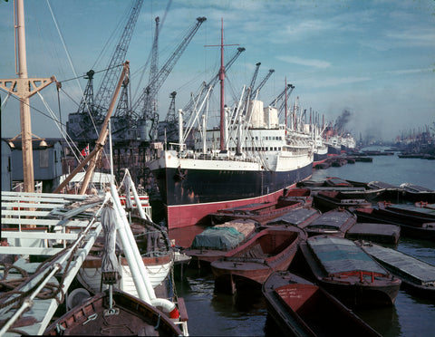 RMS Rangitiki in port 20th century