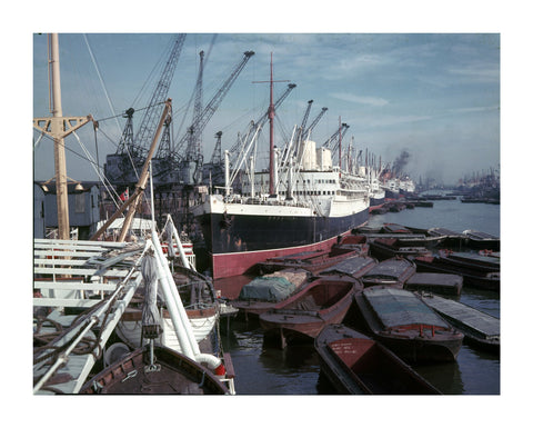 RMS Rangitiki in port 20th century