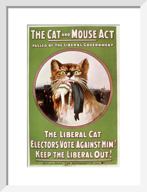The Cat and Mouse Act poster 1914