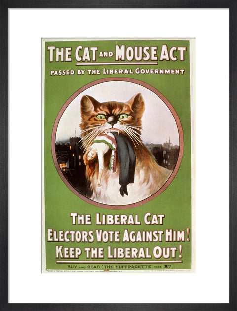The Cat and Mouse Act poster 1914
