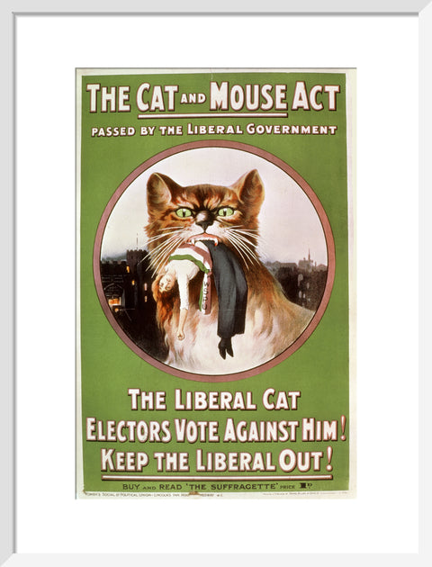 The Cat and Mouse Act poster 1914