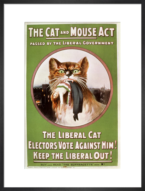 The Cat and Mouse Act poster 1914