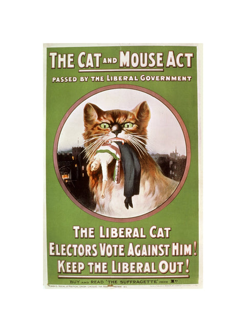 The Cat and Mouse Act poster 1914