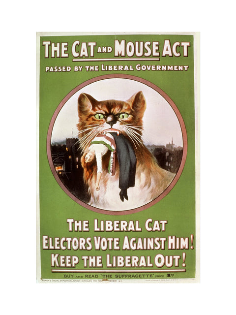 The Cat and Mouse Act poster 1914