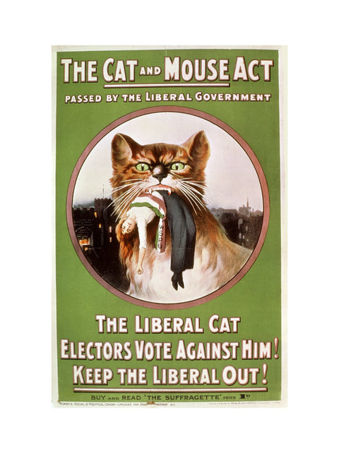 The Cat and Mouse Act poster 1914