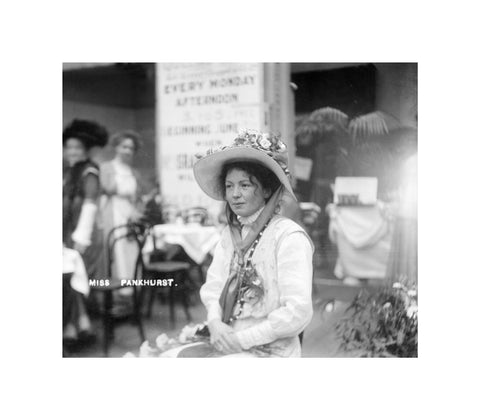 Christabel Pankhurst at The Women's Exhibition 1909
