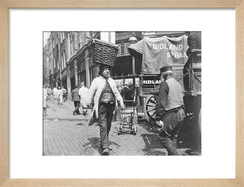 A fish porter at Billingsgate 1893