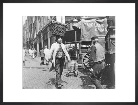 A fish porter at Billingsgate 1893