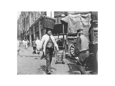 A fish porter at Billingsgate 1893