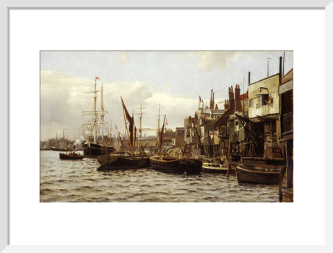 The Riverside at Limehouse 19th century