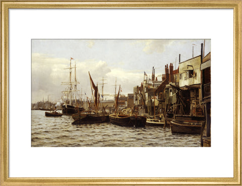 The Riverside at Limehouse 19th century