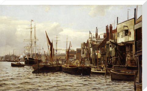 The Riverside at Limehouse 19th century