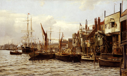 The Riverside at Limehouse 19th century