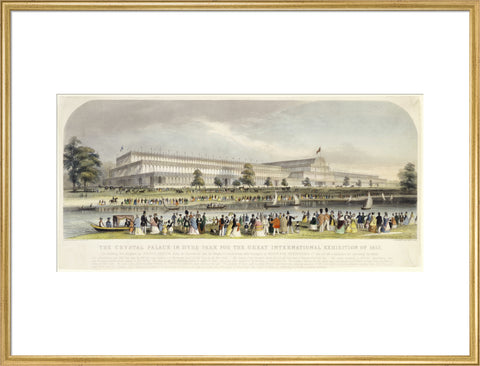 Crystal Palace in Hyde Park: 1850
