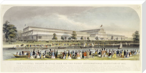 Crystal Palace in Hyde Park: 1850