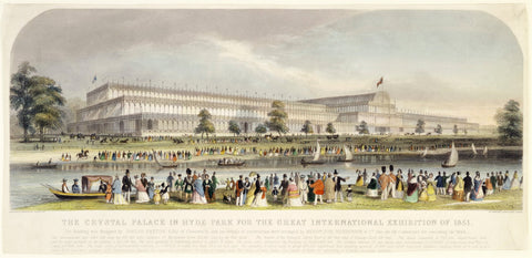 Crystal Palace in Hyde Park: 1850