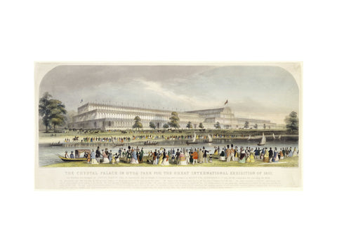 Crystal Palace in Hyde Park: 1850
