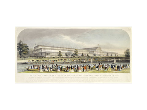 Crystal Palace in Hyde Park: 1850