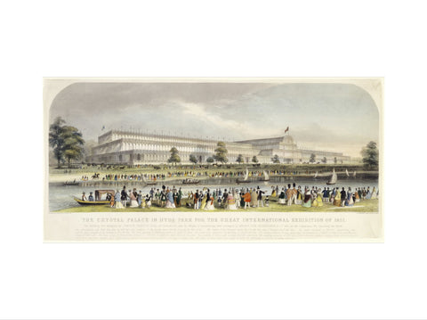 Crystal Palace in Hyde Park: 1850