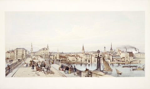 Panorama of London 19th century