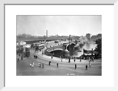 Blackfriars Bridge and Bankside 20th century