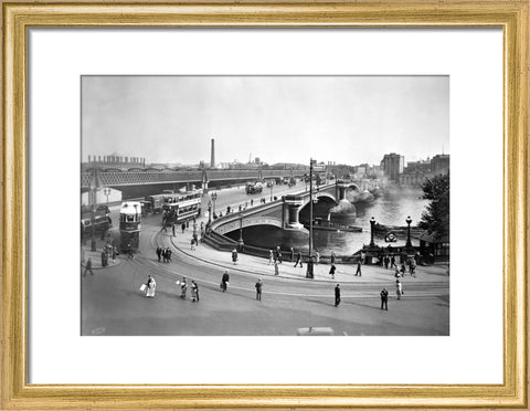 Blackfriars Bridge and Bankside 20th century