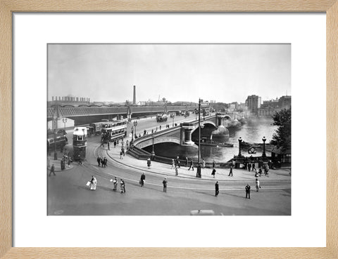 Blackfriars Bridge and Bankside 20th century