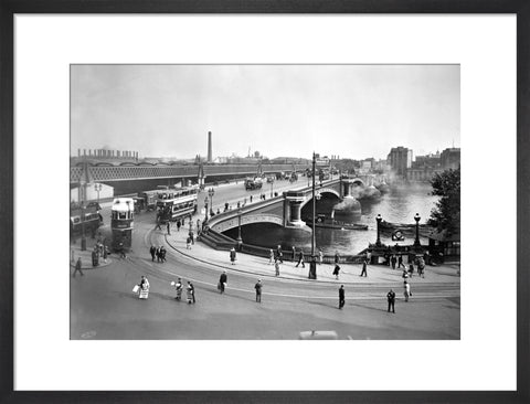Blackfriars Bridge and Bankside 20th century