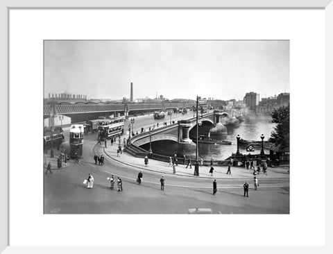 Blackfriars Bridge and Bankside 20th century