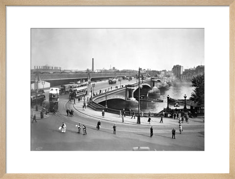Blackfriars Bridge and Bankside 20th century