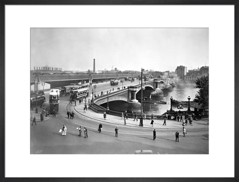 Blackfriars Bridge and Bankside 20th century