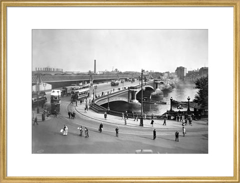 Blackfriars Bridge and Bankside 20th century