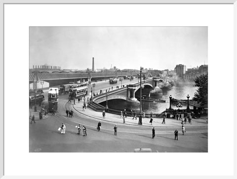 Blackfriars Bridge and Bankside 20th century