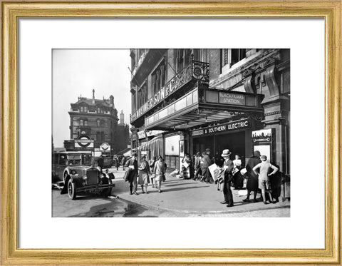 Outside Blackfriars Station 20th century