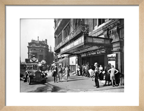 Outside Blackfriars Station 20th century
