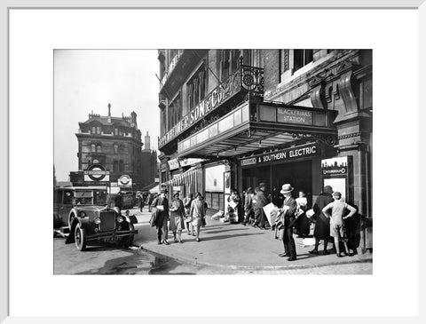 Outside Blackfriars Station 20th century