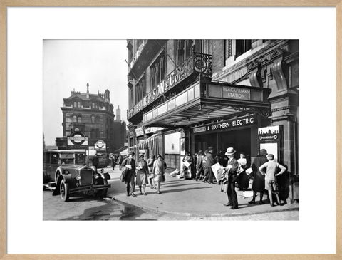 Outside Blackfriars Station 20th century