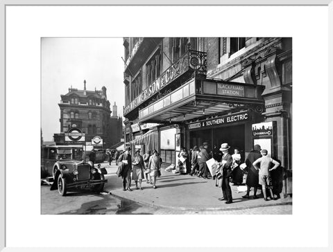 Outside Blackfriars Station 20th century