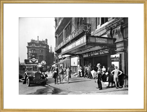 Outside Blackfriars Station 20th century
