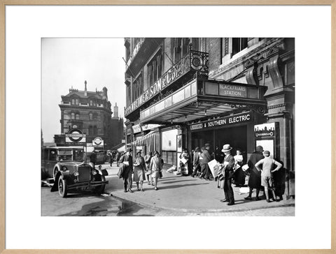 Outside Blackfriars Station 20th century