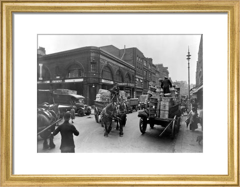 Covent Garden Underground Station from Long Acre 20th century