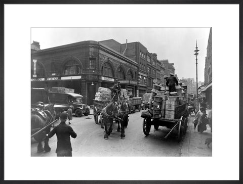 Covent Garden Underground Station from Long Acre 20th century